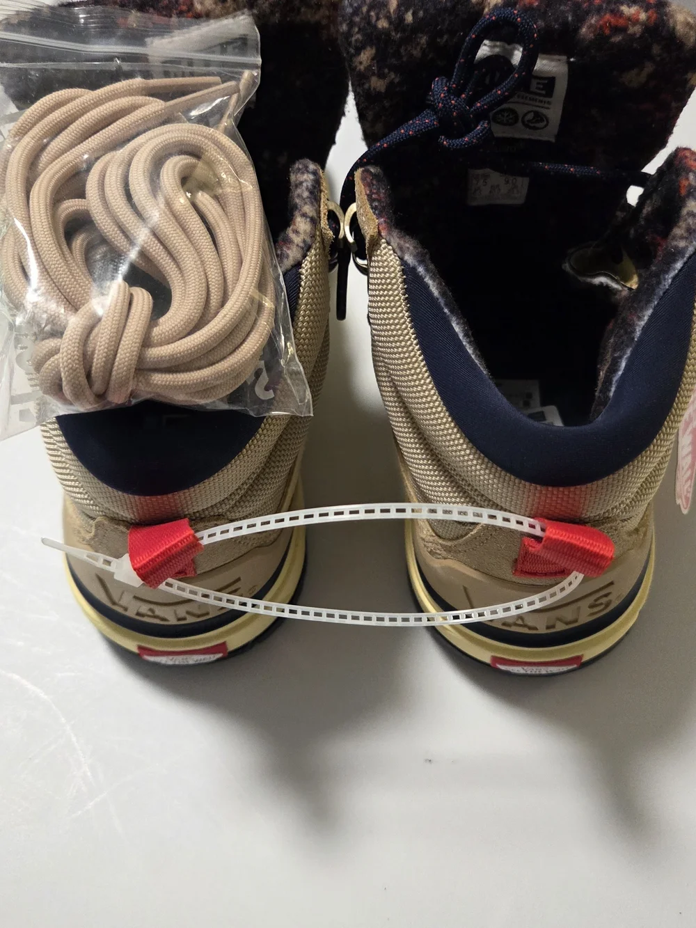 Vans UltraRange Men's Tan and Navy Hiking Boots